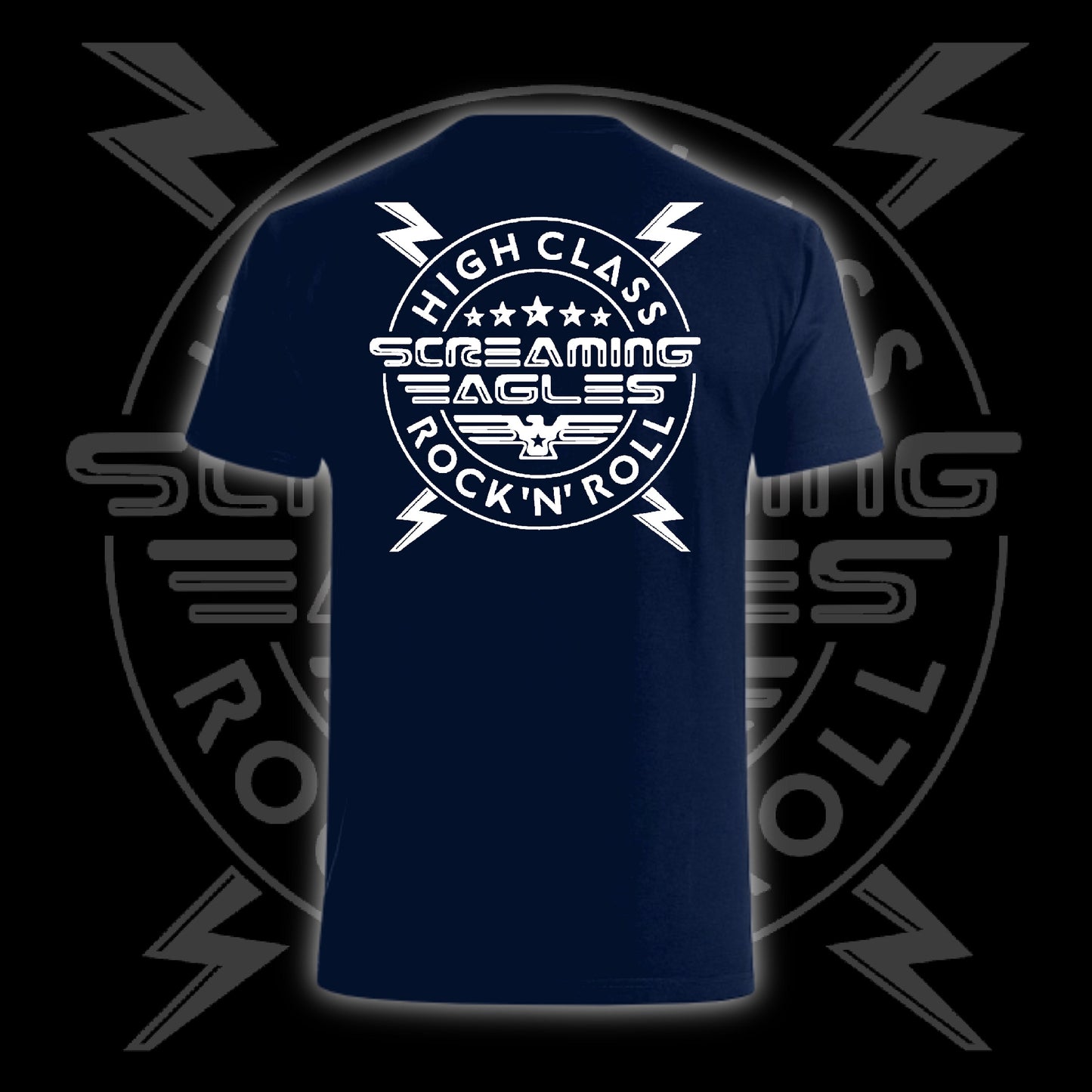 "High Class Rock 'N' Roll" T -Shirt (Option 2)